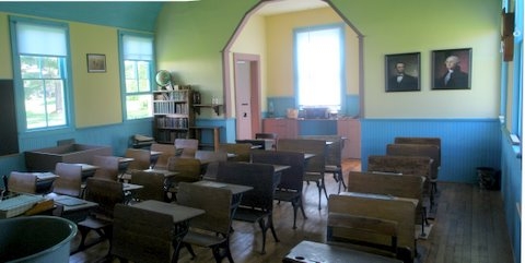 Vestibule from Inside of Scranton School