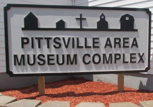 Pittsville Area Museum Complex Sign