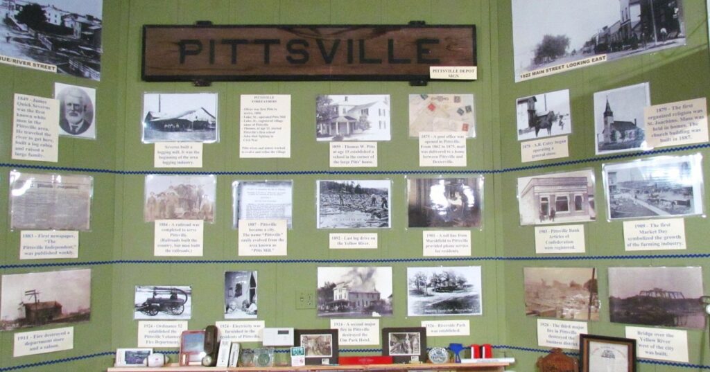 Pittsville History Wall