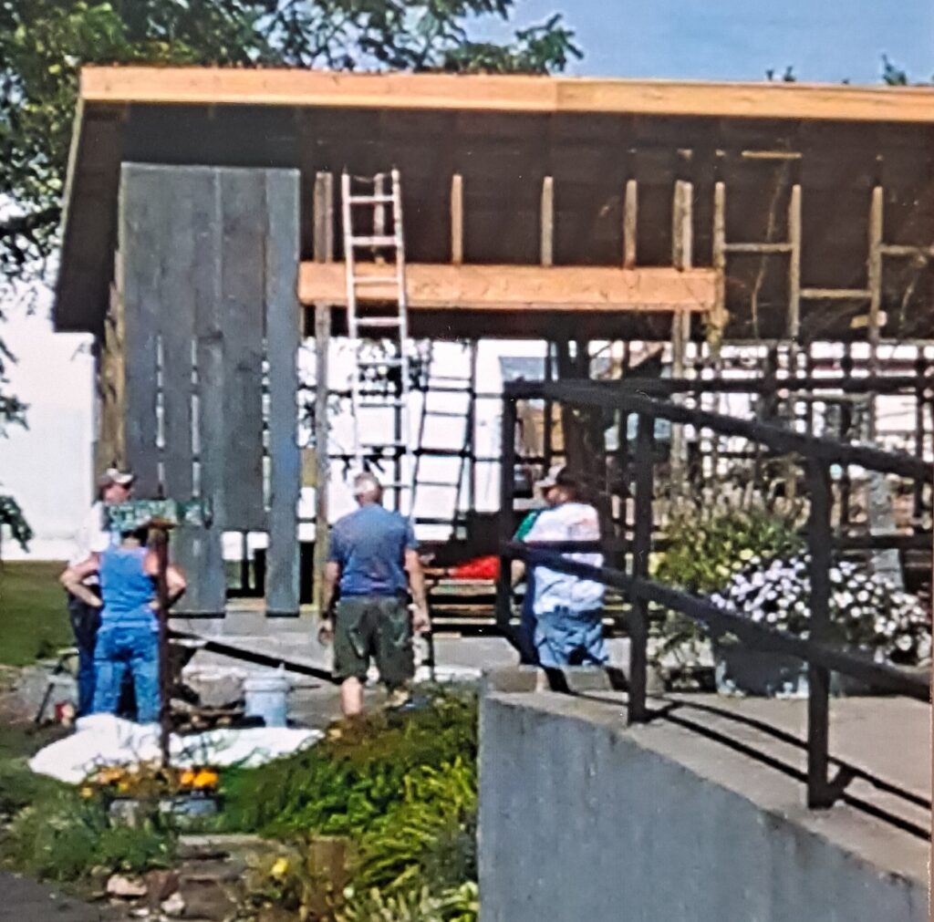 Framing of the Walls & Roof