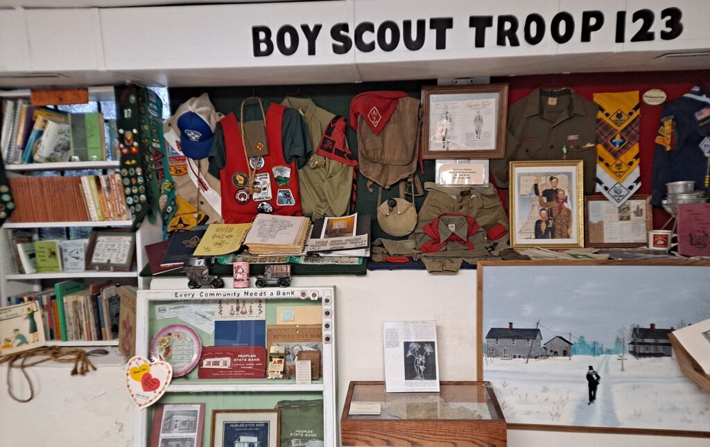Girl & Boy Scouts Display